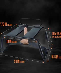 Temptasia Surrender Sex Chair Black