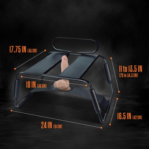 Temptasia Surrender Sex Chair Black - Image 11
