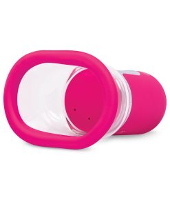 Lux Fetish Rechargeable 4-Function Auto Pussy Pump With Clit Clamp