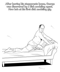 Sexfeld Porn Parody Coloring Book