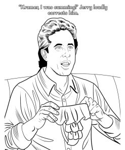 Sexfeld Porn Parody Coloring Book