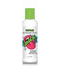 Smack Lickable Massage Oil Tropical 2 Oz.