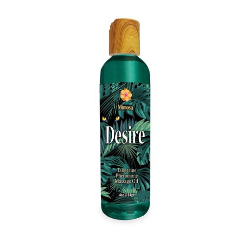 Desire Pheromone Massage Oil Tangerine 4 Oz.