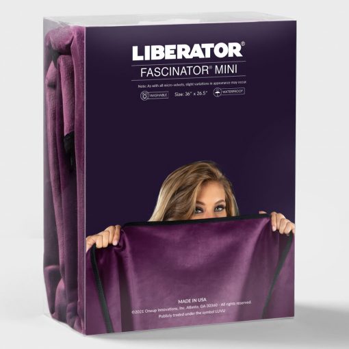 Liberator Fascinator Throw Mini Purple - Image 9