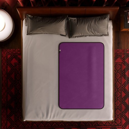 Liberator Fascinator Throw Travel Purple - Image 8