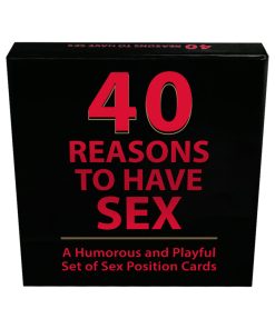 Alternative view of 40 Reasons To Have Sex Cards