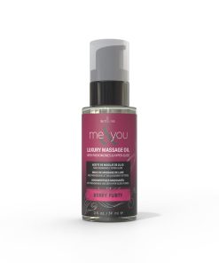 Sensuva Me & You Pheromone-Infused Luxury Massage Oil Berry Flirty 2 Oz.