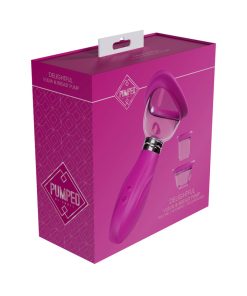 Pumped Delightful Automatic Rechargeable Vulva & Breast Pump Pink