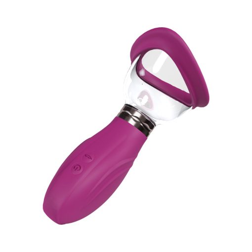 Pumped Delightful Automatic Rechargeable Vulva & Breast Pump Pink - Image 3