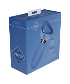 Pumped Delightful Automatic Rechargeable Vulva & Breast Pump Blue