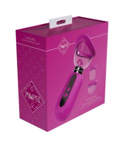 Pumped Dazzling Automatic Rechargeable Vulva & Breast Pump Pink