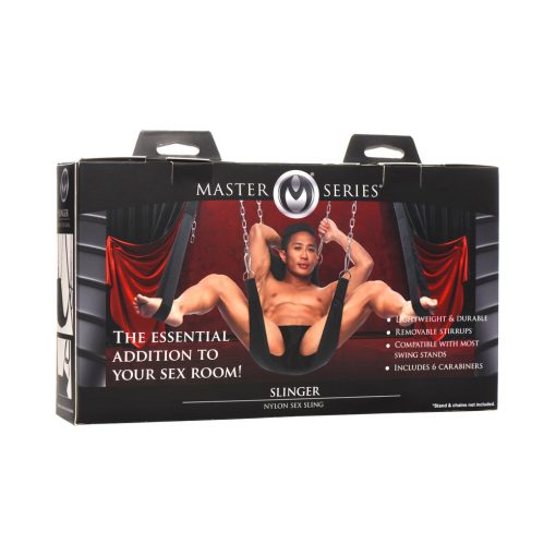 Master Series Slinger Nylon Sex Sling - Image 2