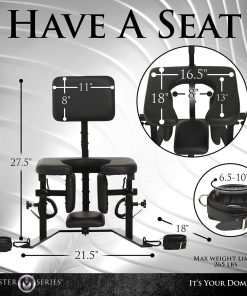 Master Series Pleasure Throne Oral Sex Chair