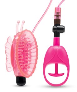Lux Fetish Vibrating Butterfly Pussy Pump With Quick Release