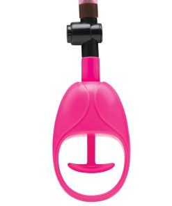 Lux Fetish Vibrating Butterfly Pussy Pump With Quick Release