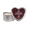 Earthly Body Hemp Seed Valentine 3-In-1 Massage Candle Crack The Whip 4.7 Oz.