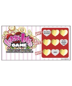 Alternative view of Lovers Lotto Game Scratch & Play Sex Game Carded