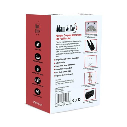 Adam & Eve Naughty Couples Door Swing Sex Position Aid - Image 9