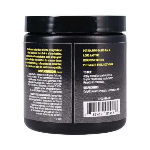 Rock Solid Cock Rub Cums In Handy Masturbation Balm 6.35 Oz. - Image 2