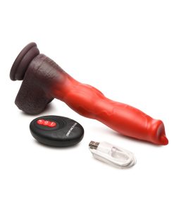 Creature Cocks Canine Thrusting & Vibrating Silicone Dildo With Remote Control 27 Creature Cocks Canine Thrusting & Vibrating Silicone Dildo With Remote Control