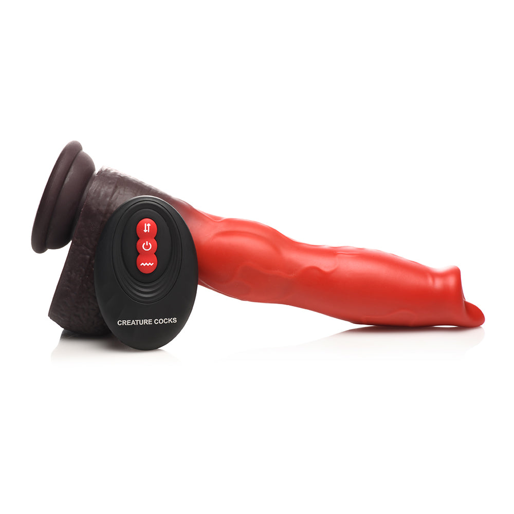 Creature Cocks Canine Thrusting & Vibrating Silicone Dildo With Remote Control 11 Creature Cocks Canine Thrusting & Vibrating Silicone Dildo With Remote Control - Image 11