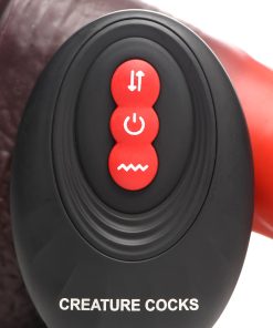 Creature Cocks Canine Thrusting & Vibrating Silicone Dildo With Remote Control 30 Creature Cocks Canine Thrusting & Vibrating Silicone Dildo With Remote Control