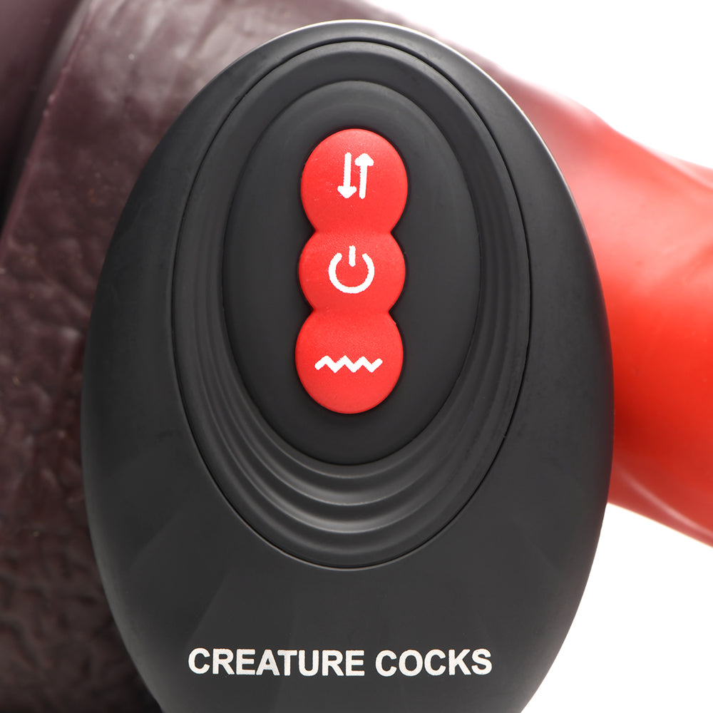 Creature Cocks Canine Thrusting & Vibrating Silicone Dildo With Remote Control 12 Creature Cocks Canine Thrusting & Vibrating Silicone Dildo With Remote Control - Image 12