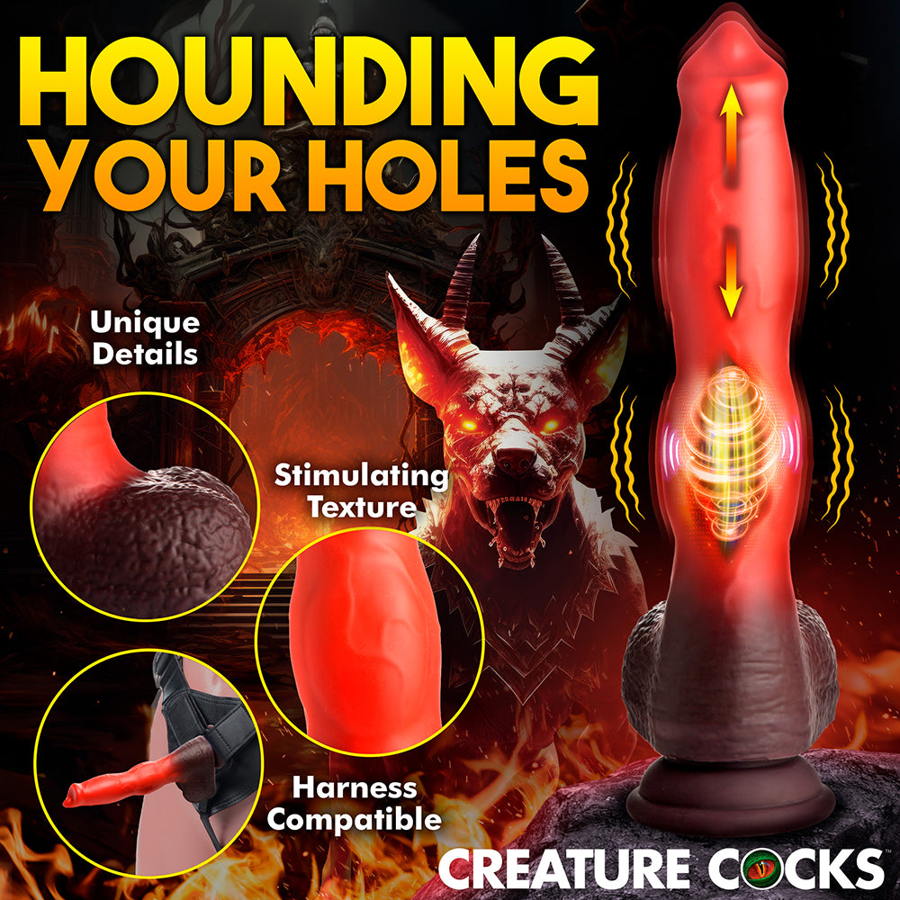Creature Cocks Canine Thrusting & Vibrating Silicone Dildo With Remote Control 16 Creature Cocks Canine Thrusting & Vibrating Silicone Dildo With Remote Control - Image 16