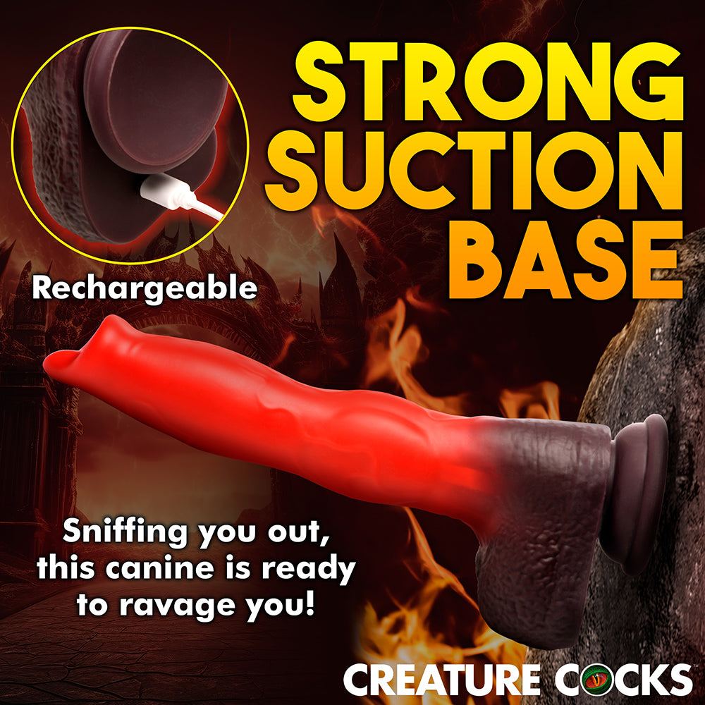 Creature Cocks Canine Thrusting & Vibrating Silicone Dildo With Remote Control 19 Creature Cocks Canine Thrusting & Vibrating Silicone Dildo With Remote Control - Image 19