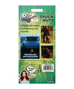 Big Ballers Teeny Weeny Truck Nuts Black