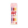 The 9'S Make Me Melt Sensual Warm Drip Candles 3Pk Stripes Pastellines