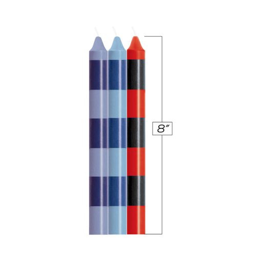 The 9'S Make Me Melt Sensual Warm Drip Candles 3Pk Stripes Passionettes - Image 2