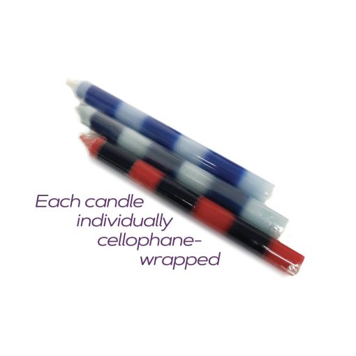 The 9'S Make Me Melt Sensual Warm Drip Candles 3Pk Stripes Passionettes - Image 3