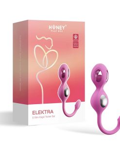 Honey Play Box Elektra App-Controlled E-Stim Kegel Training Set Pink