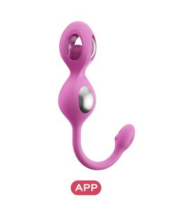 Alternative view of Honey Play Box Elektra App-Controlled E-Stim Kegel Training Set Pink