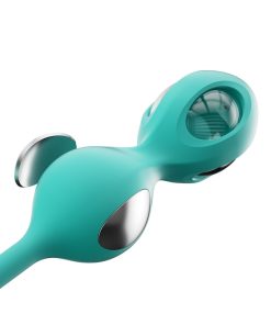 Honey Play Box Elektra App-Controlled E-Stim Kegel Training Set Cyan