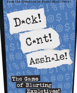 Alternative view of D*Ck! C*Nt! Assh*Le! Card Game