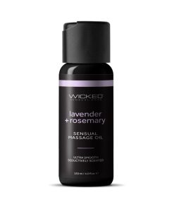 Wicked Lavender And Rosemary Massage Oil 4 Oz.