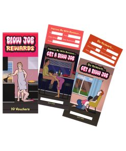 Blow Job Rewards Vouchers 10Pk