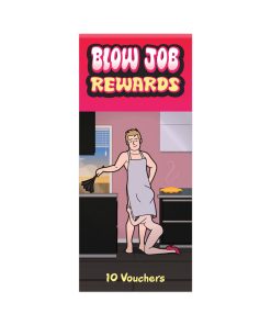Alternative view of Blow Job Rewards Vouchers 10Pk