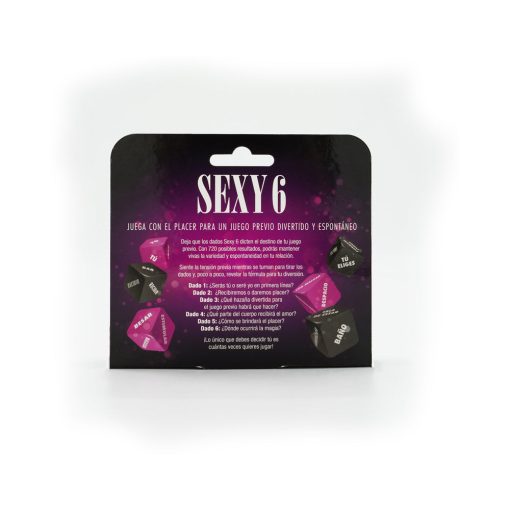 Sexy 6 Dice Game Foreplay Edition Spanish - Image 3