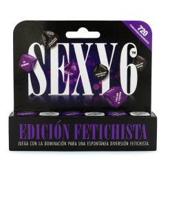 Alternative view of Sexy 6 Dice Game Kinky Edition Spanish