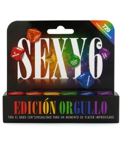 Alternative view of Sexy 6 Dice Game Pride Edition Spanish