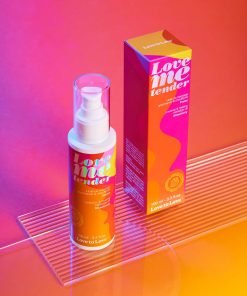 Alternative view of Love To Love Love Me Tender Luscious & Heating Massage Oil Strawberry 3.3 Oz.