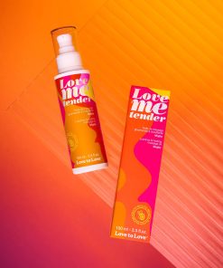 Alternative view of Love To Love Love Me Tender Luscious & Heating Massage Oil Mojito 3.3 Oz.
