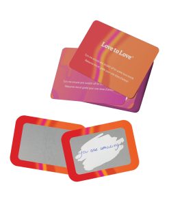 Love To Love Glimmers Scratch Off Personalized Message Kit