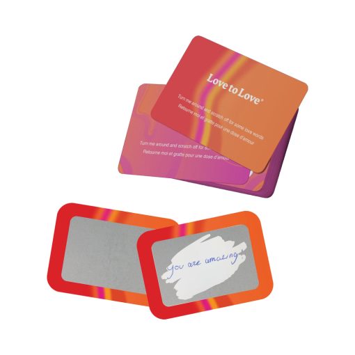 Love To Love Glimmers Scratch Off Personalized Message Kit - Image 3