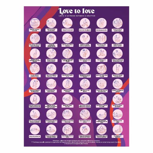 Love To Love Chasing Memories Scratch Off Intimate Bucket List - Image 4