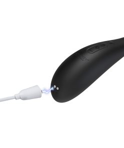 Honey Play Box Puff App-Controlled Inflatable Kegel Ball Black
