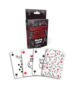 Naughty Stick Figure Playing Cards
